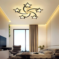 Modern Creative Stars Design Affermazione Luce