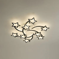 Modern Creative Stars Design Affermazione Luce