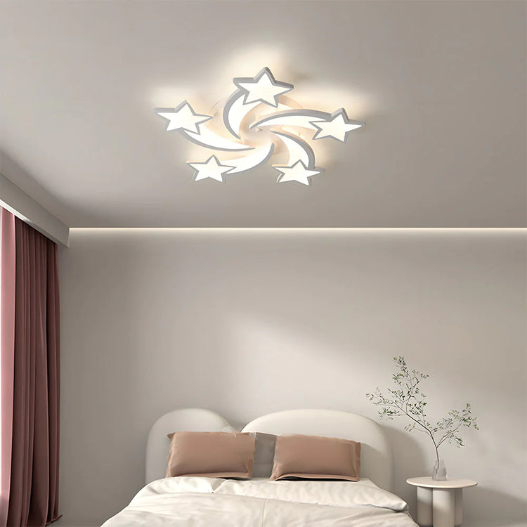 Moderne Creative Stars Design Loftslampe
