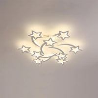 Modern Creative Stars Design Affermazione Luce