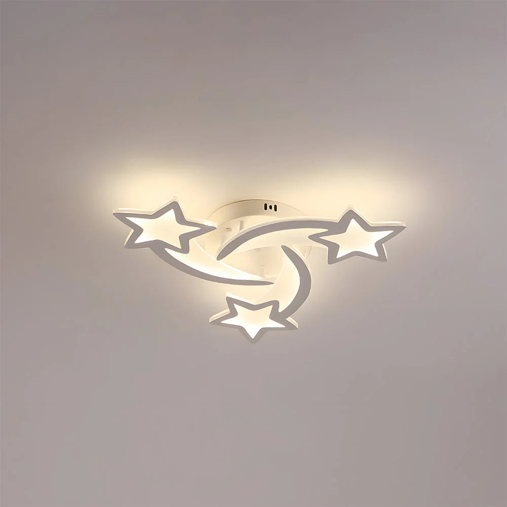Modern Creative Stars Design Affermazione Luce