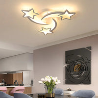 Modern Creative Stars Design Affermazione Luce