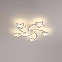 Modern Creative Stars Design Affermazione Luce
