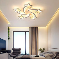 Modern Creative Stars Design Affermazione Luce