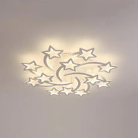 Modern Creative Stars Design Affermazione Luce
