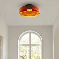 Glarefusion Creative Multi-couches Tloory vitrail plafond de plafond