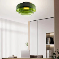 Glarefusion Creative Multi-couches Tloory vitrail plafond de plafond