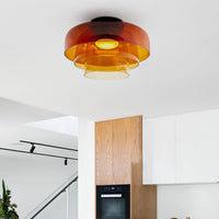 Glarefusion Creative Multi-couches Tloory vitrail plafond de plafond