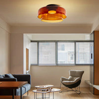 Glarefusion Creative Multi-couches Tloory vitrail plafond de plafond