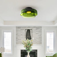 Glarefusion Creative Multi-couches Tloory vitrail plafond de plafond