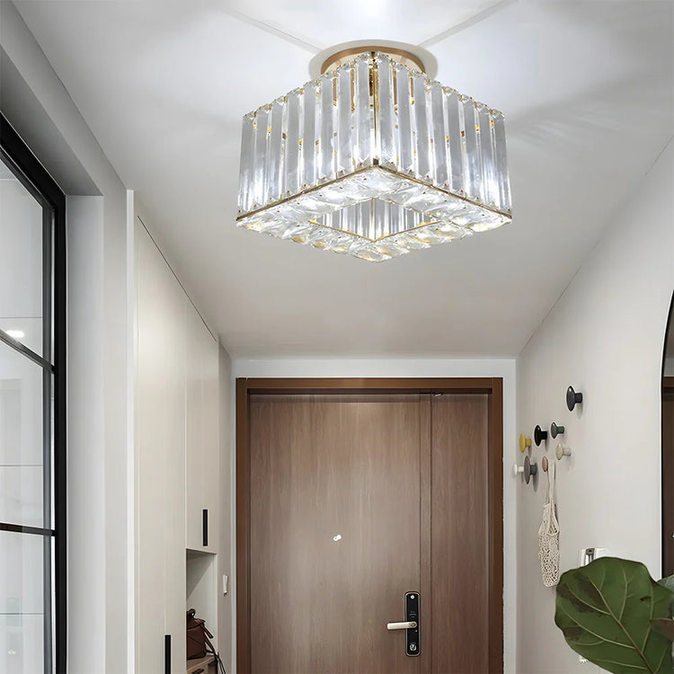 Modern Crystal Hallway Ceiling Light