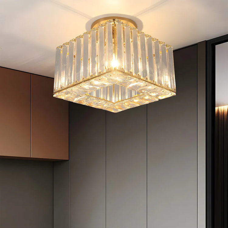 Modern Crystal Hallway Ceiling Light
