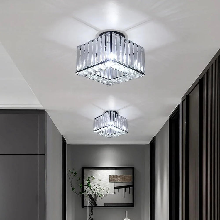 Modern Crystal Hallway Ceiling Light