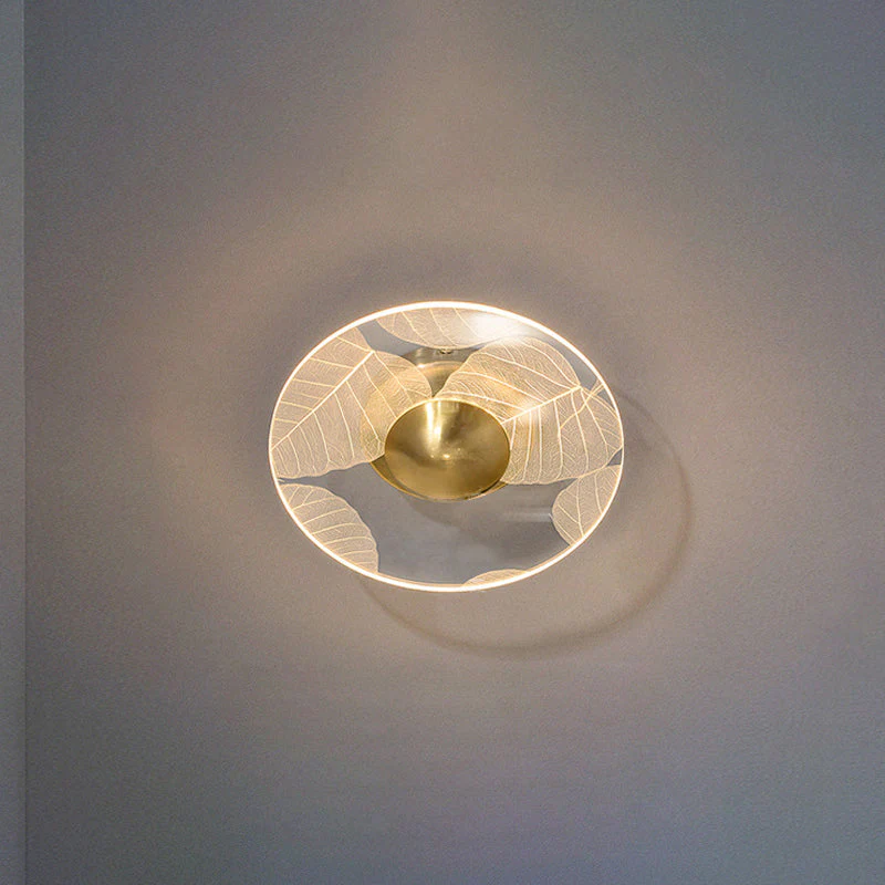 Glarefusion Modern Geometric Grain Ceiling Light