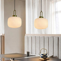 Glarefusion Modern Simple Clear Light Stripe LED Chandelier