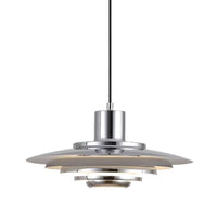 Nordic Elegance Layered Disc Pendant Light