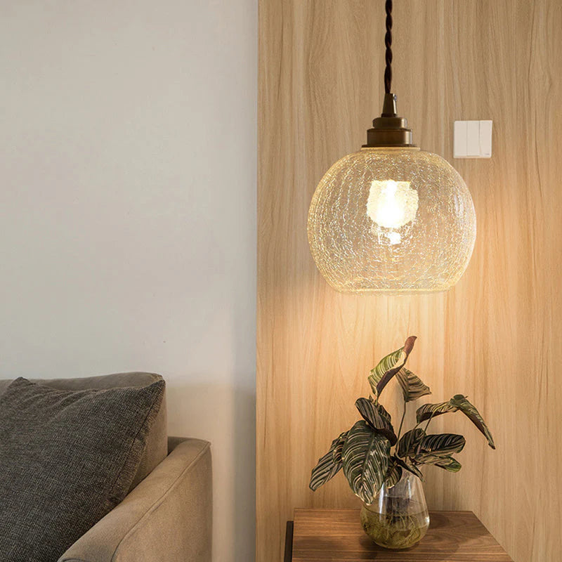 Nordic Modern Pendel i Krystalglas