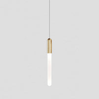 Moderne lange Rohrzylindrische Suspension Anhänger Licht