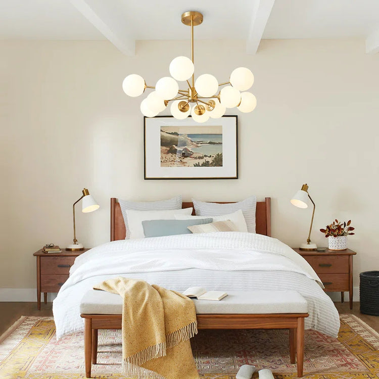 Nordic Ball Cream Glaslysekrone