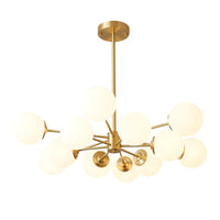 Nordic Ball Cream Glass lysekrone