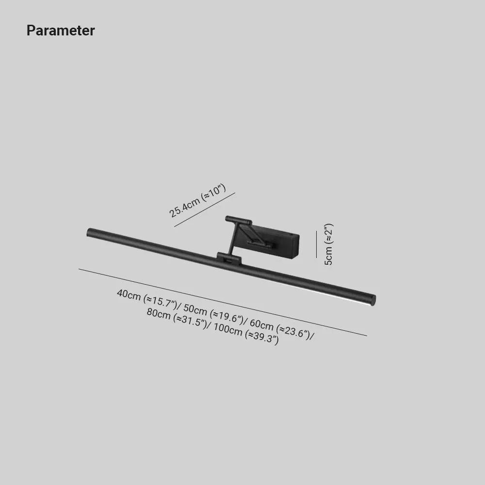 Moderne minimalistische LED-Wandleuchte