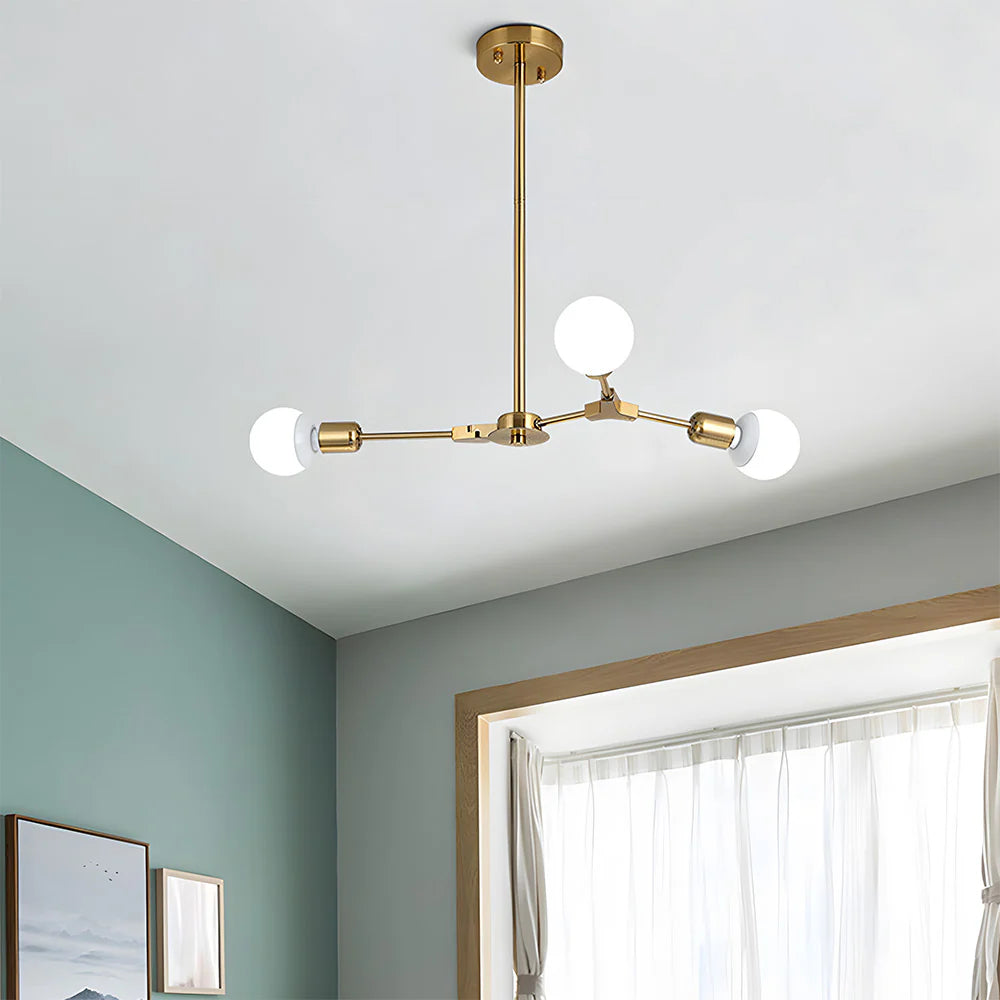 Moderna ed elegante plafoniera multipla Blubs