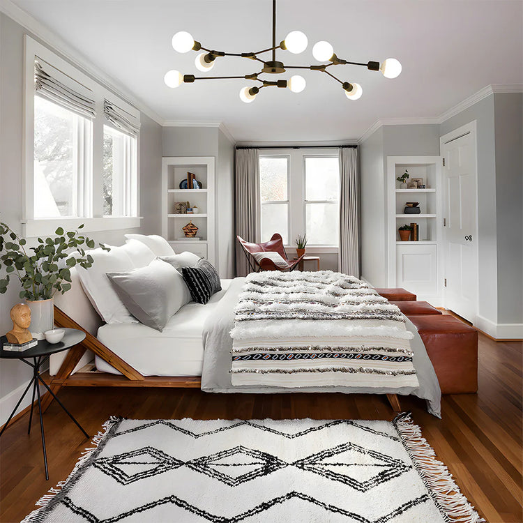 Moderne Elegant Multiple Blubs Loftslampe