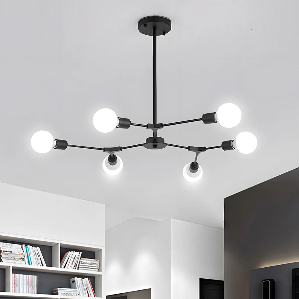 Moderna ed elegante plafoniera multipla Blubs