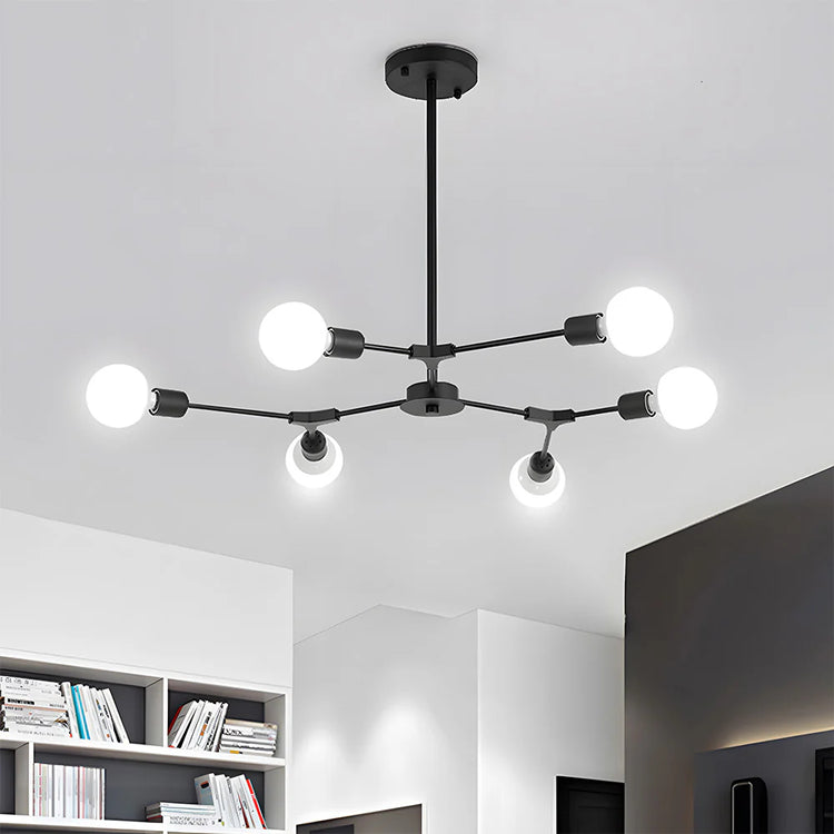 Moderne Elegant Multiple Blubs Loftslampe