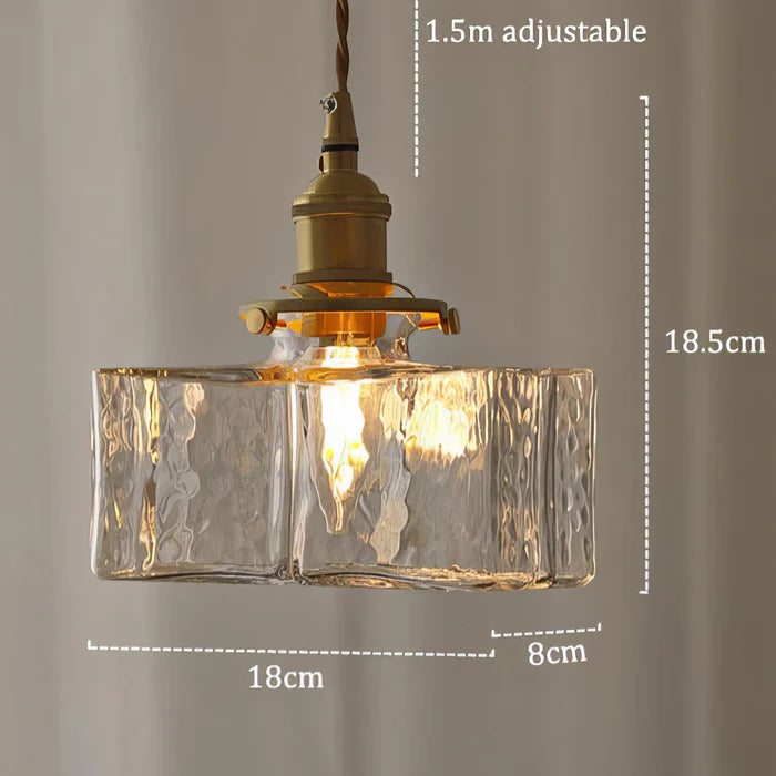 Glarefusion Modern Retro Glass Pendant Lamp