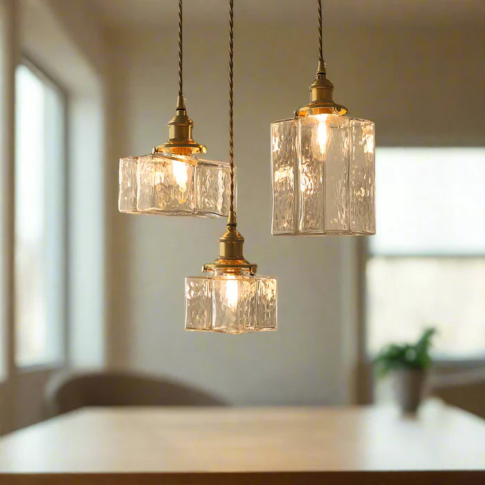 Glarefusion Modern Retro Glass Pendant Lamp