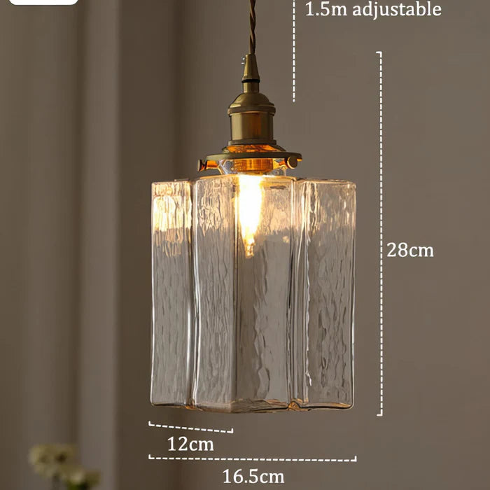 Glarefusion Modern Retro Glass Pendant Lamp