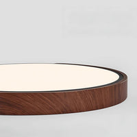 Modern Circular Wooden Ceiling Light