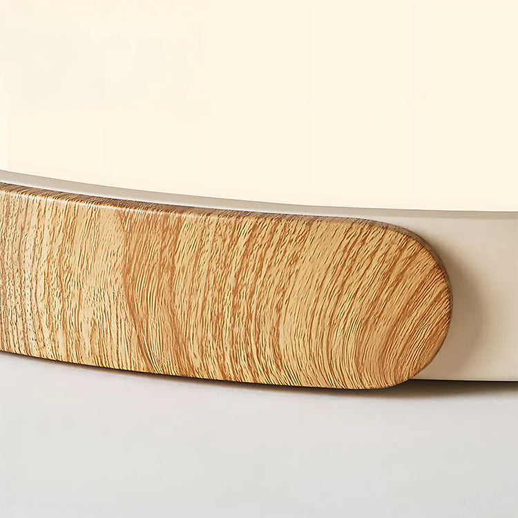 Modern Circular Wooden Ceiling Light