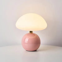 Glarefusion French Cream Mushroom Lamp