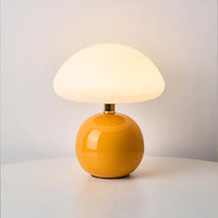 Glarefusion French Cream Mushroom Lamp