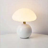 Glarefusion French Cream Mushroom Lamp