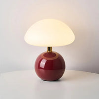 Glarefusion French Cream Mushroom Lamp