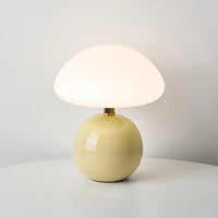 Glarefusion French Cream Mushroom Lamp