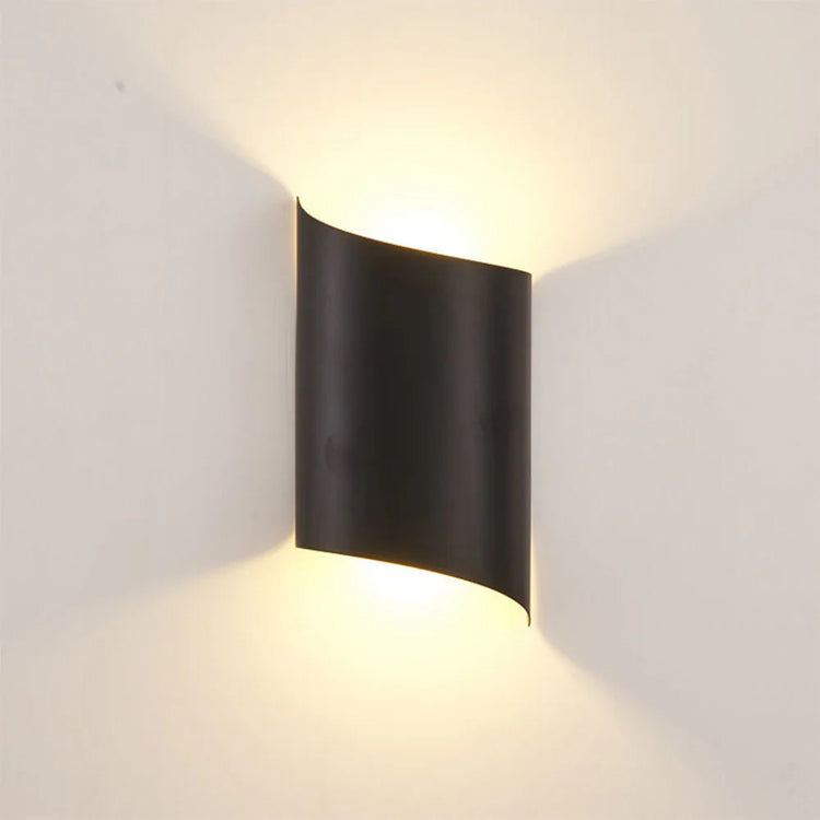 Stylish Functional Waterproof Black Outdoor Wall Lights