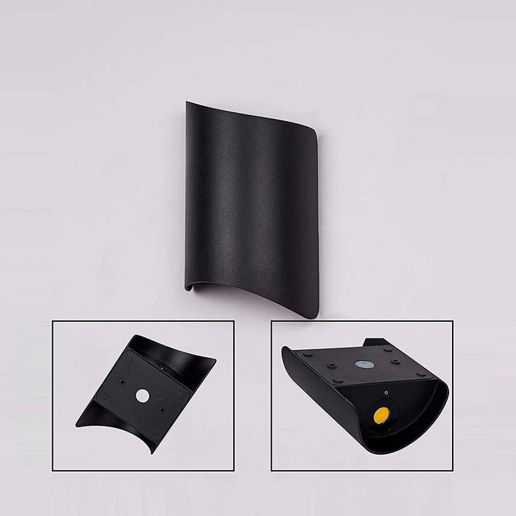 Stylish Functional Waterproof Black Outdoor Wall Lights