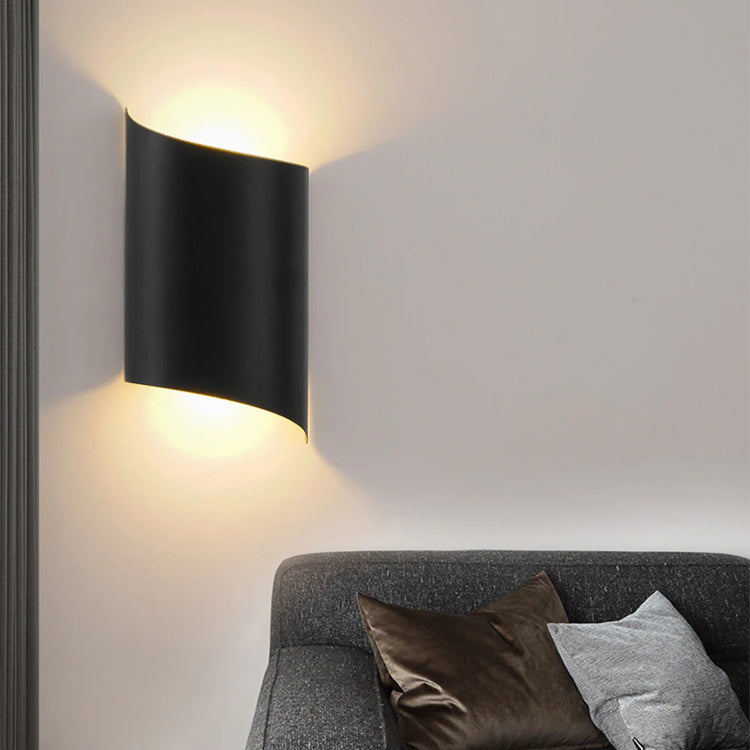 Stylish Functional Waterproof Black Outdoor Wall Lights