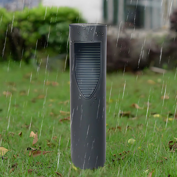 Schwarze Solar-Stehleuchten für den Garten