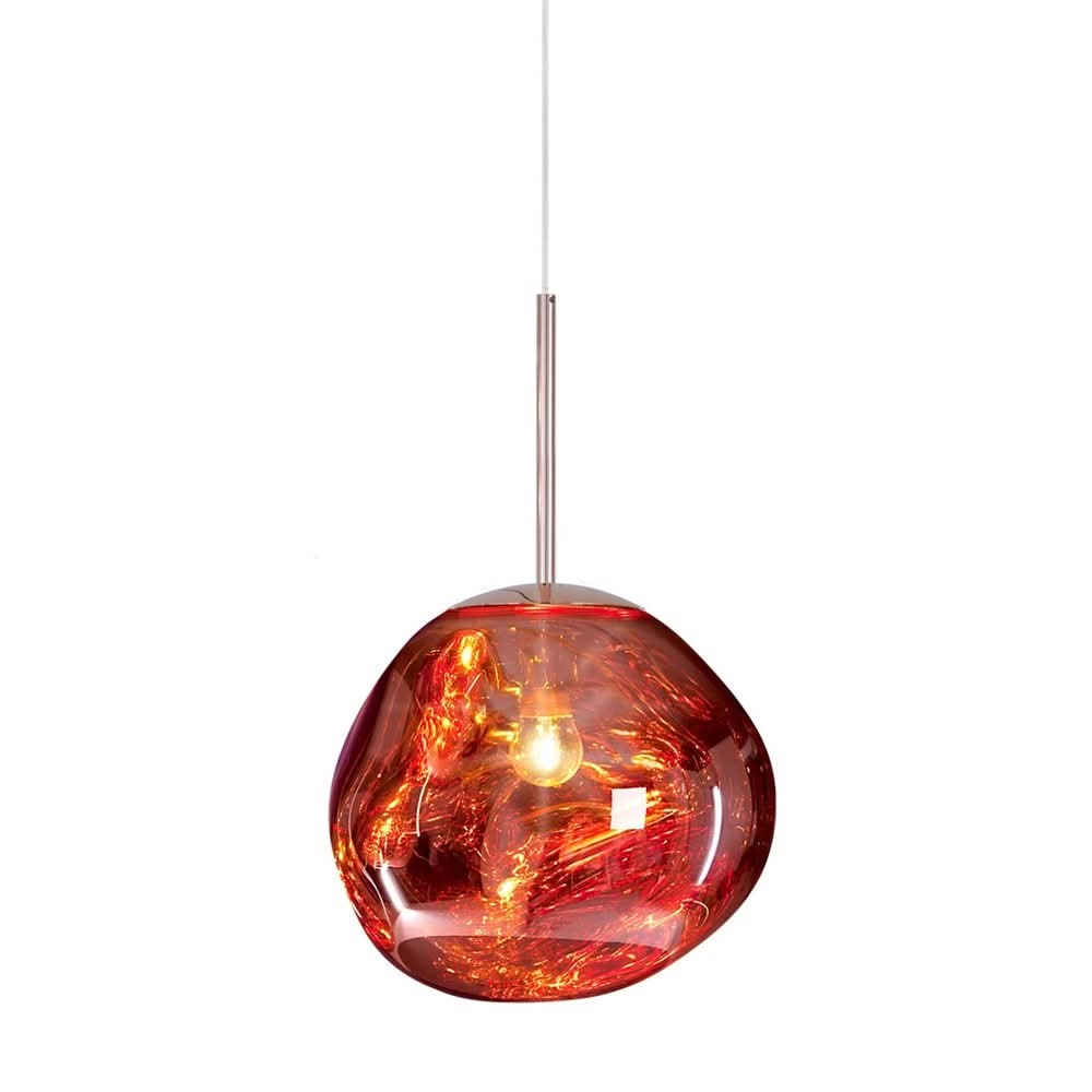 Lampada a sospensione Glarefusion Chic in vetro fuso