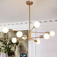 Stylish Chic Glowing Globe Chandelier