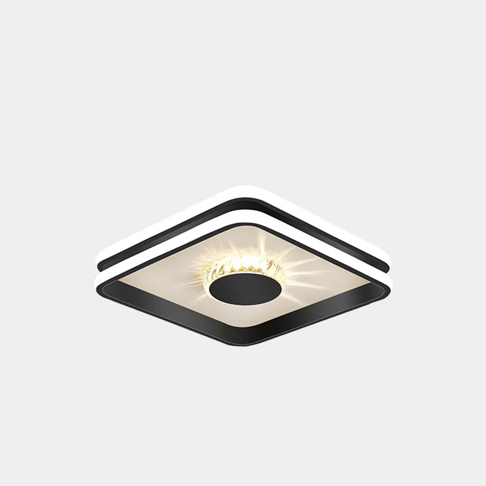 Luce moderna del soffitto di cristallo chic