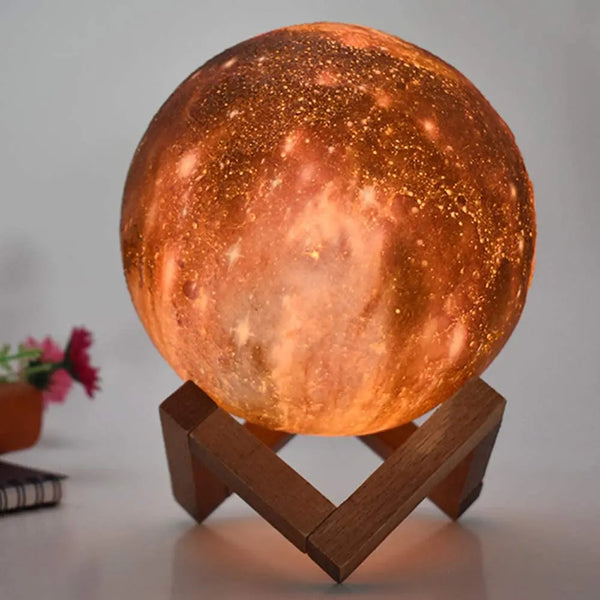 Glarefusion Creative Space Moonlight Table Lamp