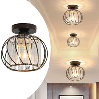 Moderne kreative lanterne form glasloftlys