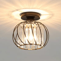 Moderne kreative lanterne form glasloftlys