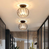 Moderne kreative lanterne form glasloftlys